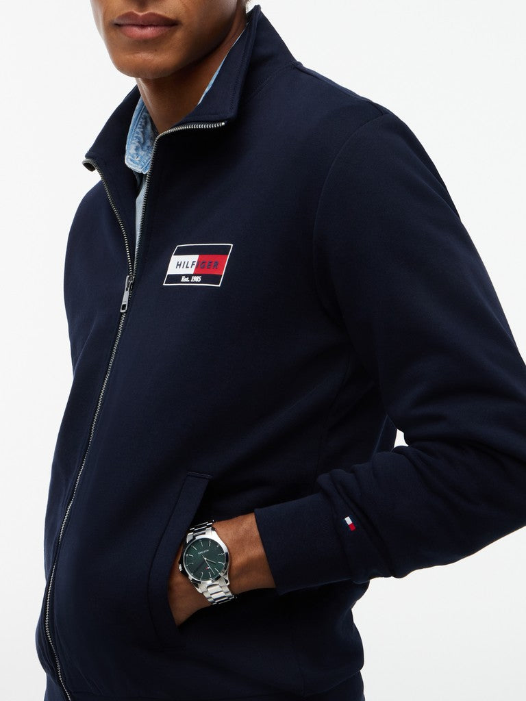 Tommy Hilfiger miesten collegetakki Brand Love Small Flag Reg, tummansininen
