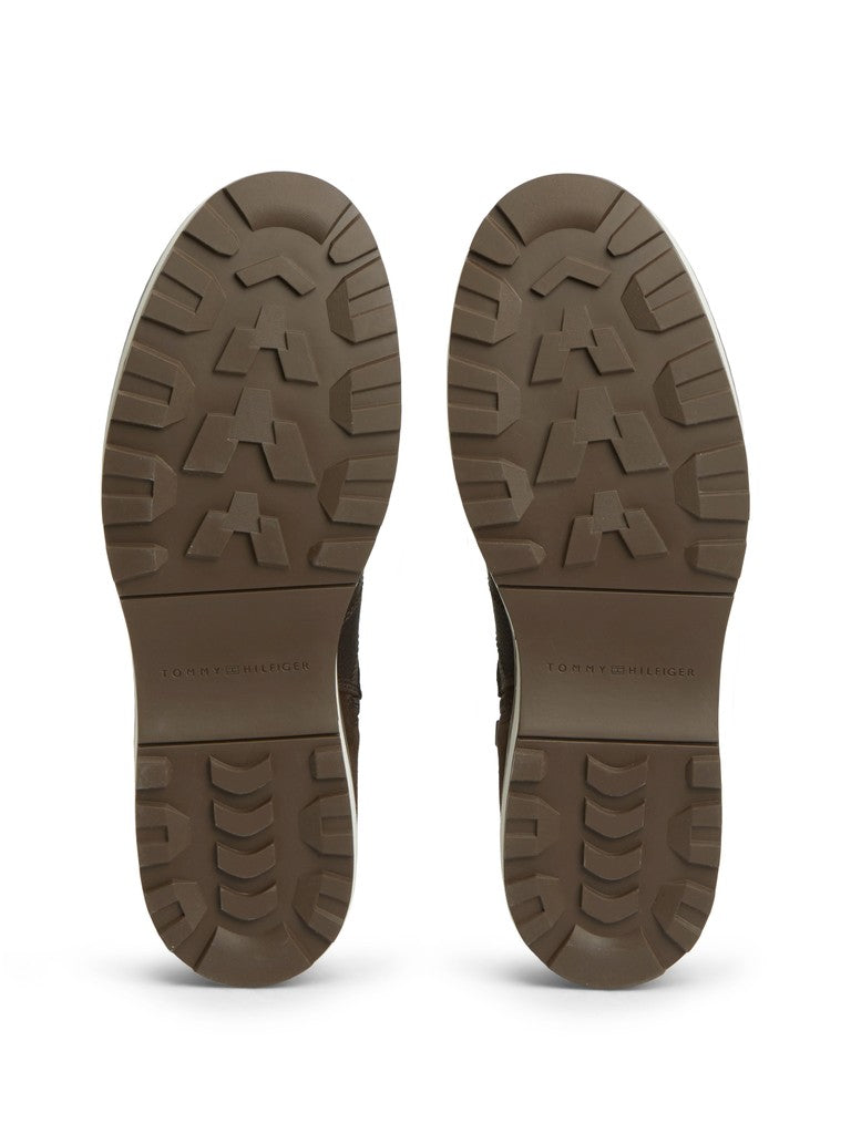 Tommy Hilfiger miesten kengät Outdoor Boot, tummanruskea