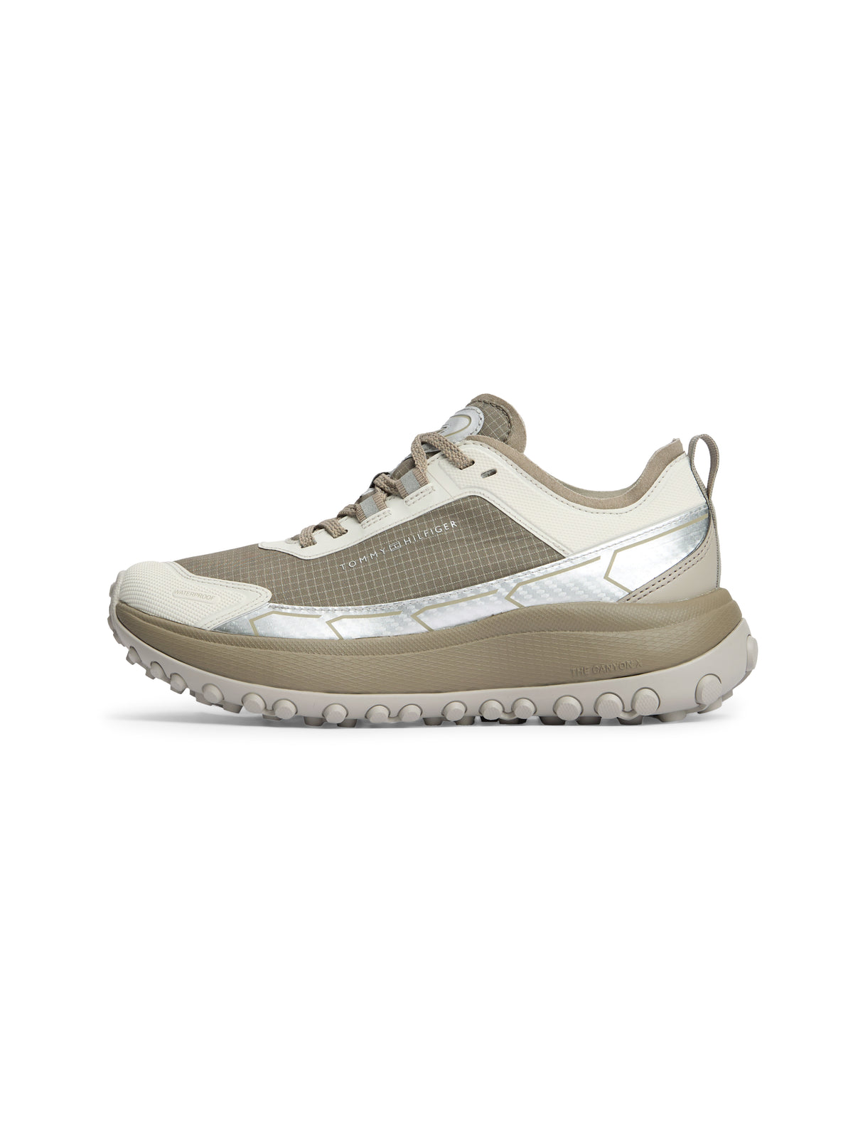 Tommy Hilfiger naisten tennarit The Canyon X Waterproof, vaalea beige