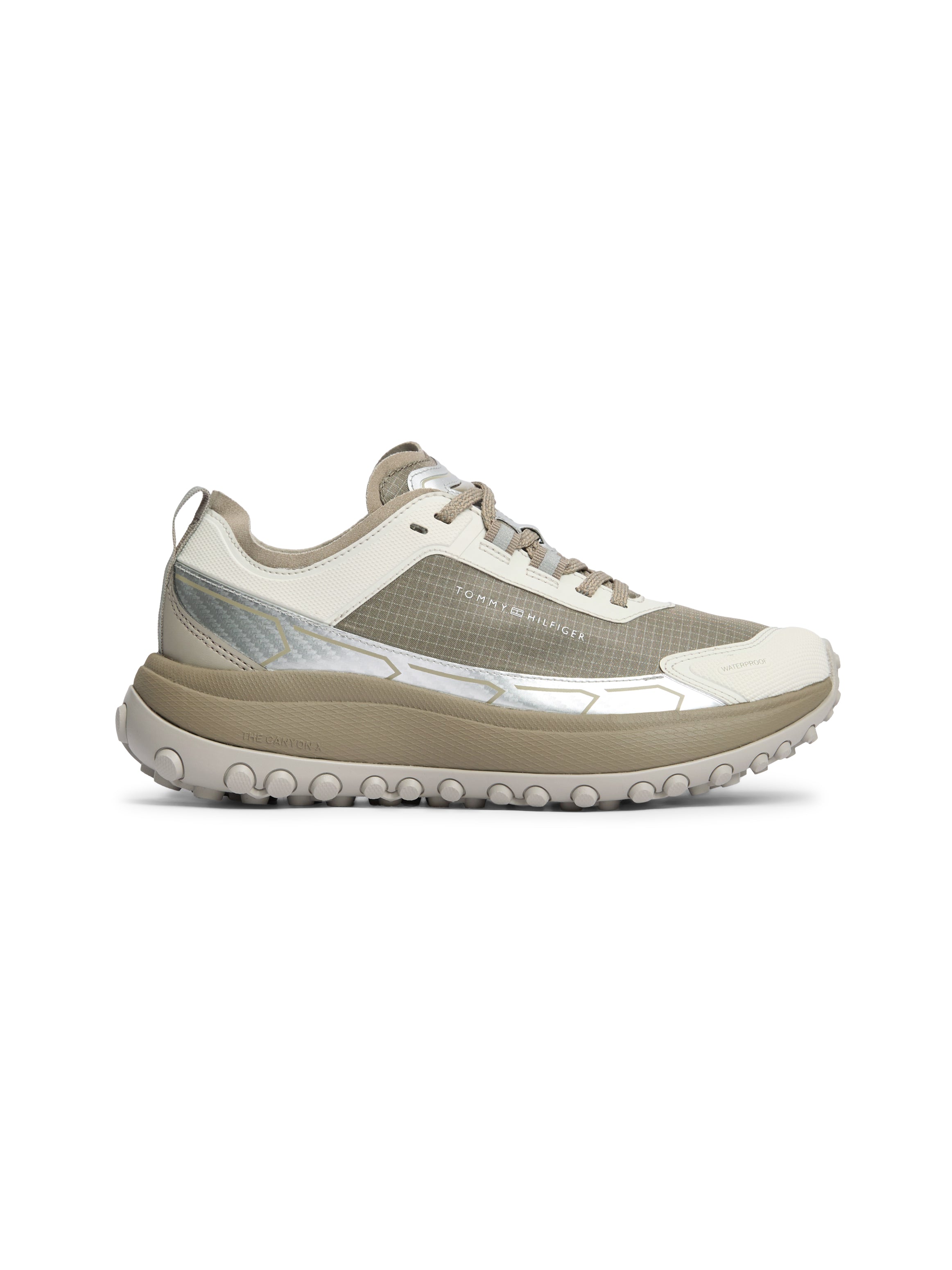 Tommy Hilfiger naisten tennarit The Canyon X Waterproof, vaalea beige