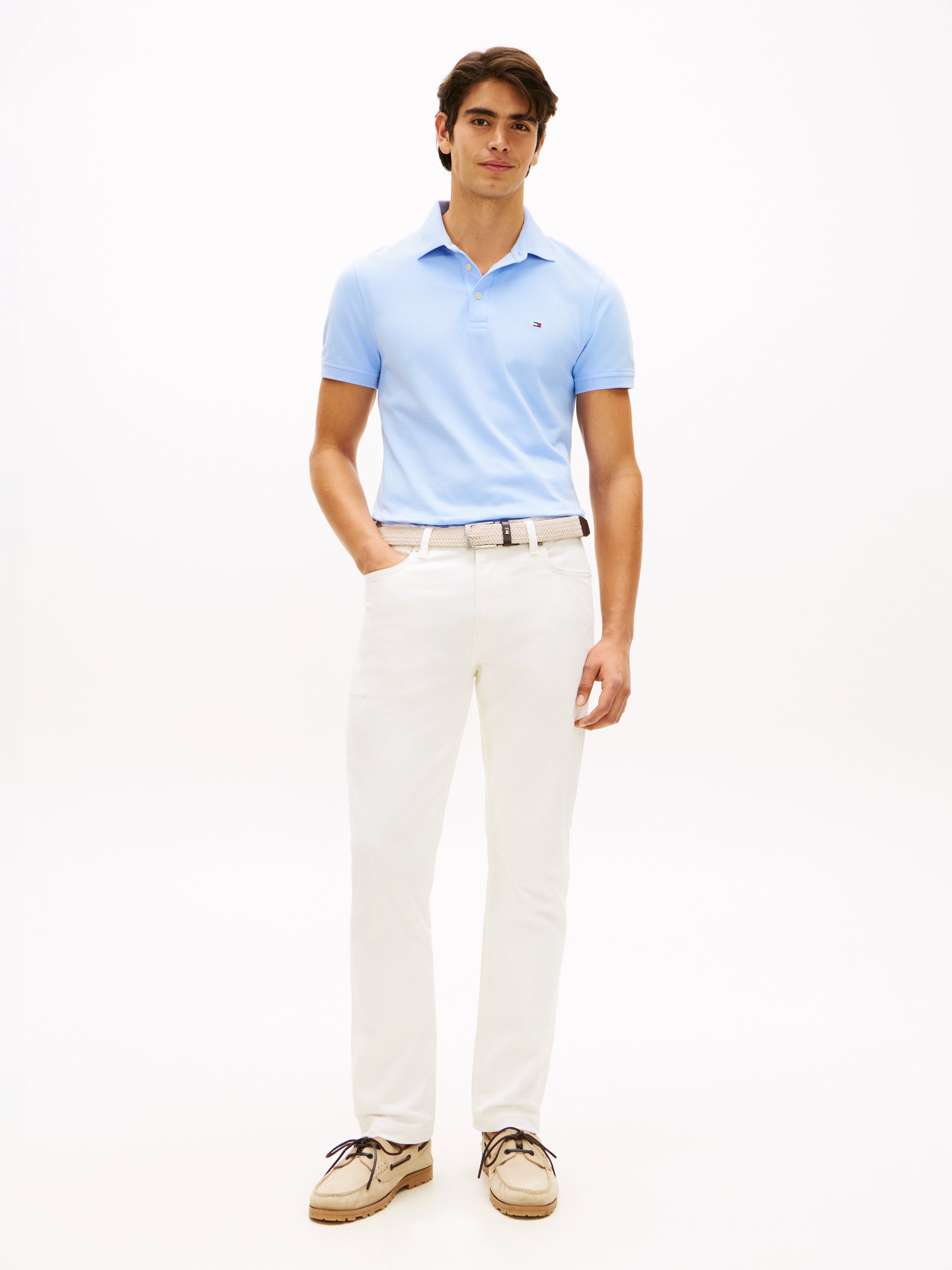 Tommy Hilfiger miesten farkut Denton, valkoinen