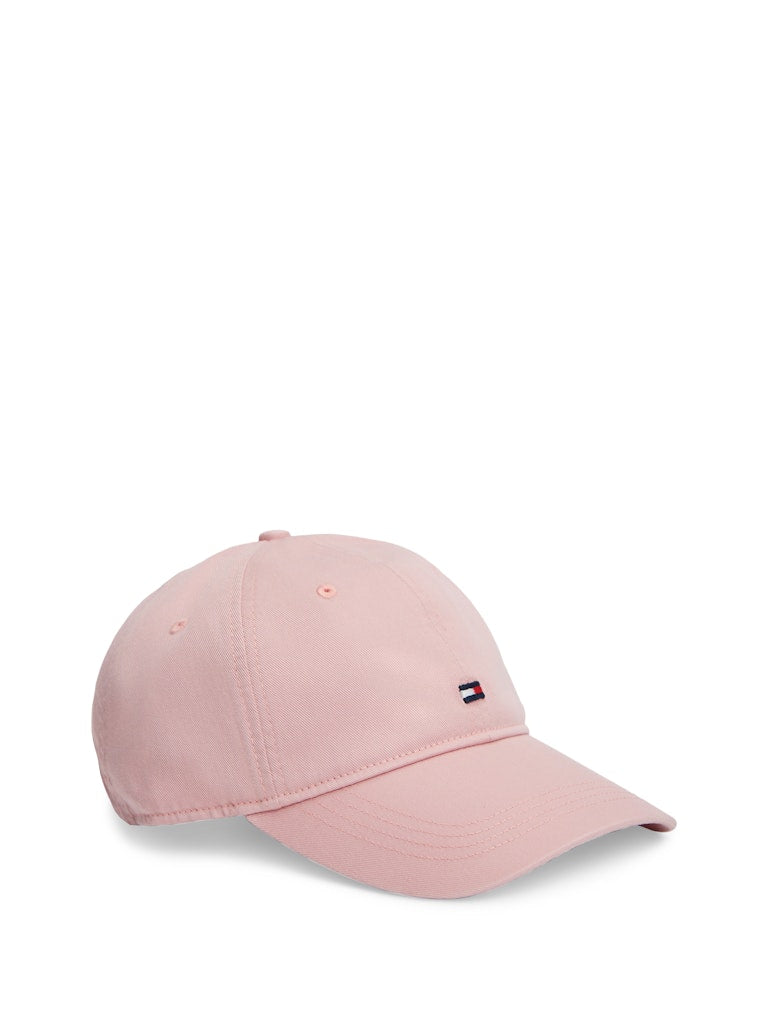 Tommy Hilfiger unisex lippis TH Flag Soft 6 Panel Cap, vaaleanpunainen