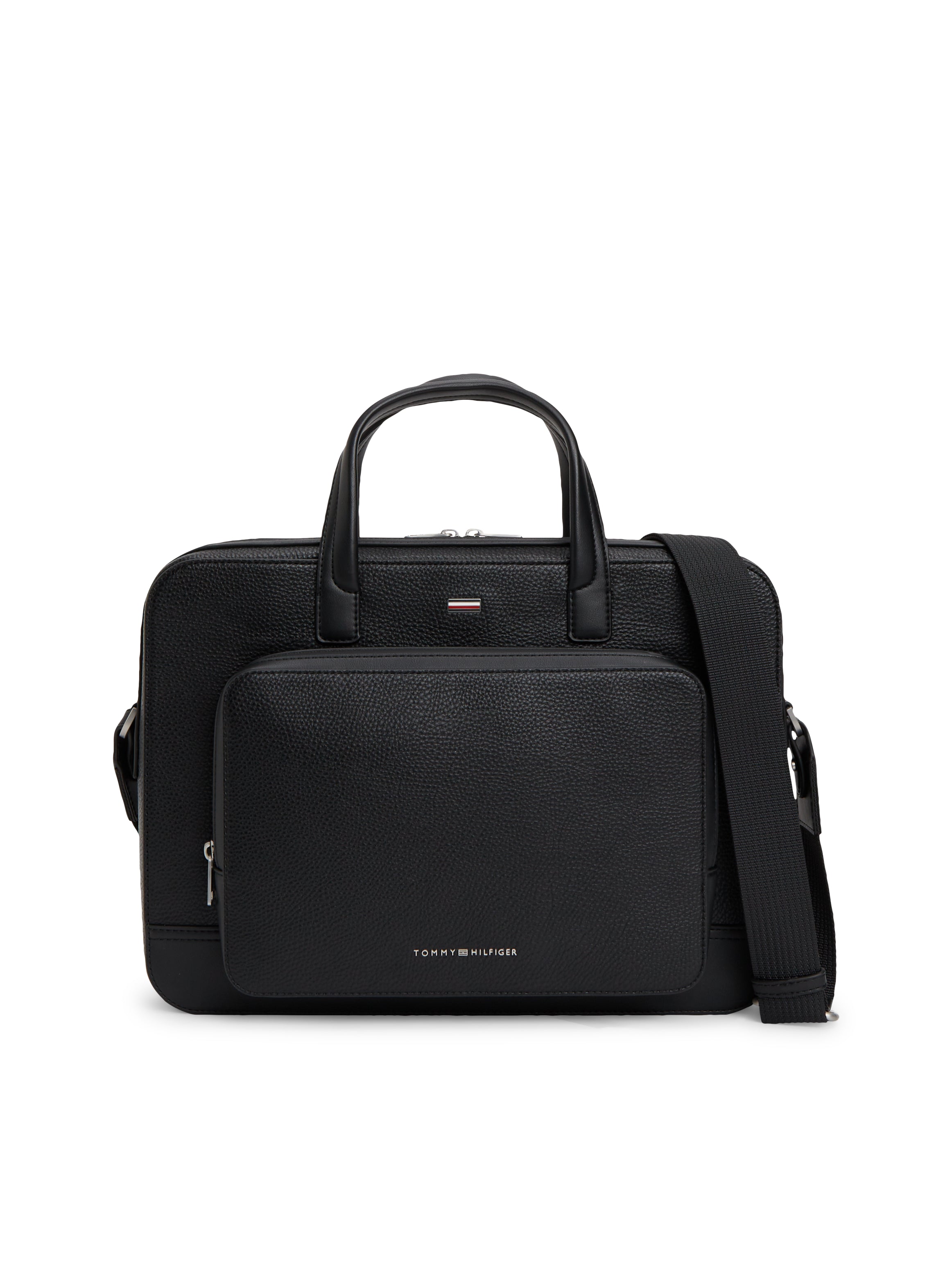 Tommy Hilfiger laukku Central Computer Bag, musta