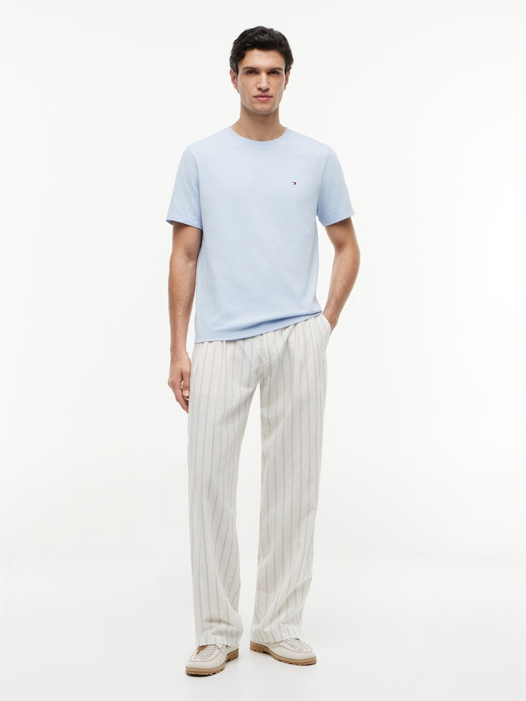 Tommy Hilfiger miesten t-paita Ess Seasonal Reg Fit Solid Tee, sininen