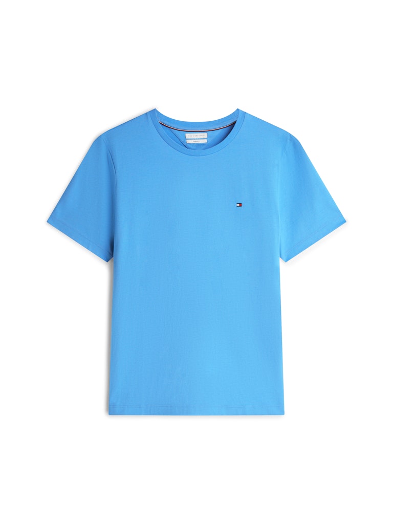 Tommy Hilfiger miesten t-paita Ess Seasonal Reg Fit Solid Tee, sininen