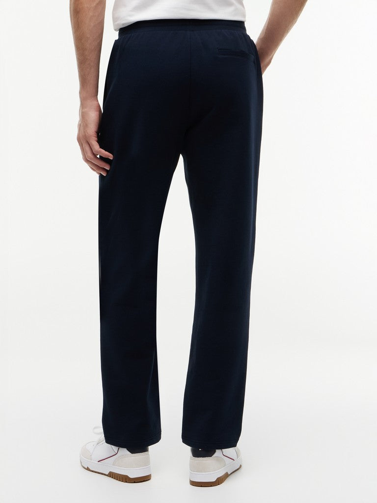 Tommy Hilfiger miesten collegehousut Script Stack Sweatpants, tummansininen
