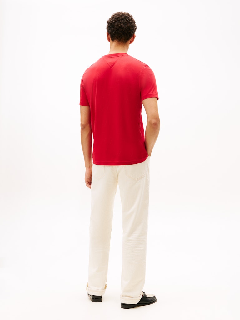 Tommy Hilfiger miesten t-paita Brand Love Small Hilfiger Tee, punainen