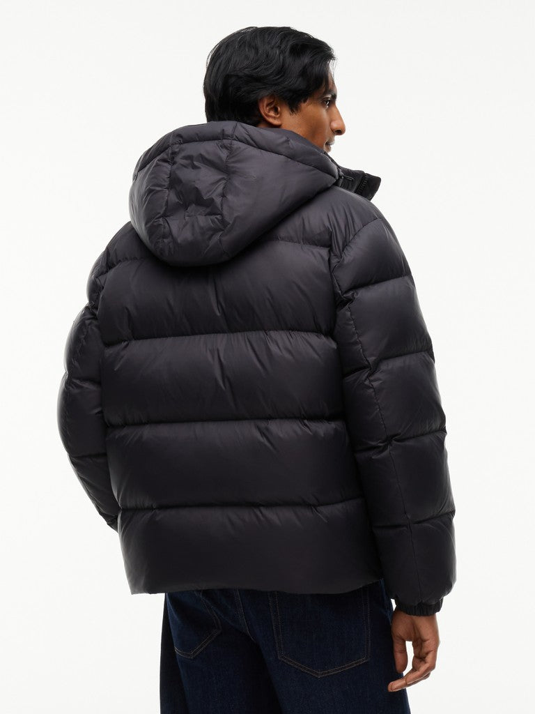 Tommy Jeans miesten untuvatakki Water Repellent Down Jacket, musta