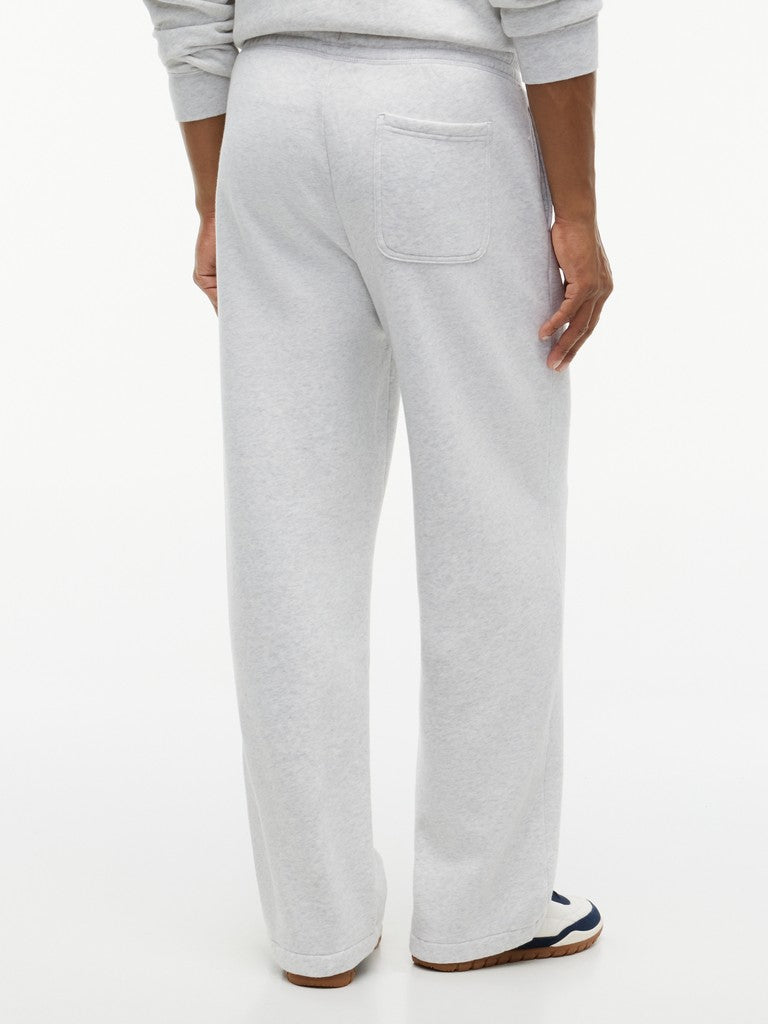 Tommy Jeans miesten collegehousut Badge Sweatpant, Ice Grey Heather