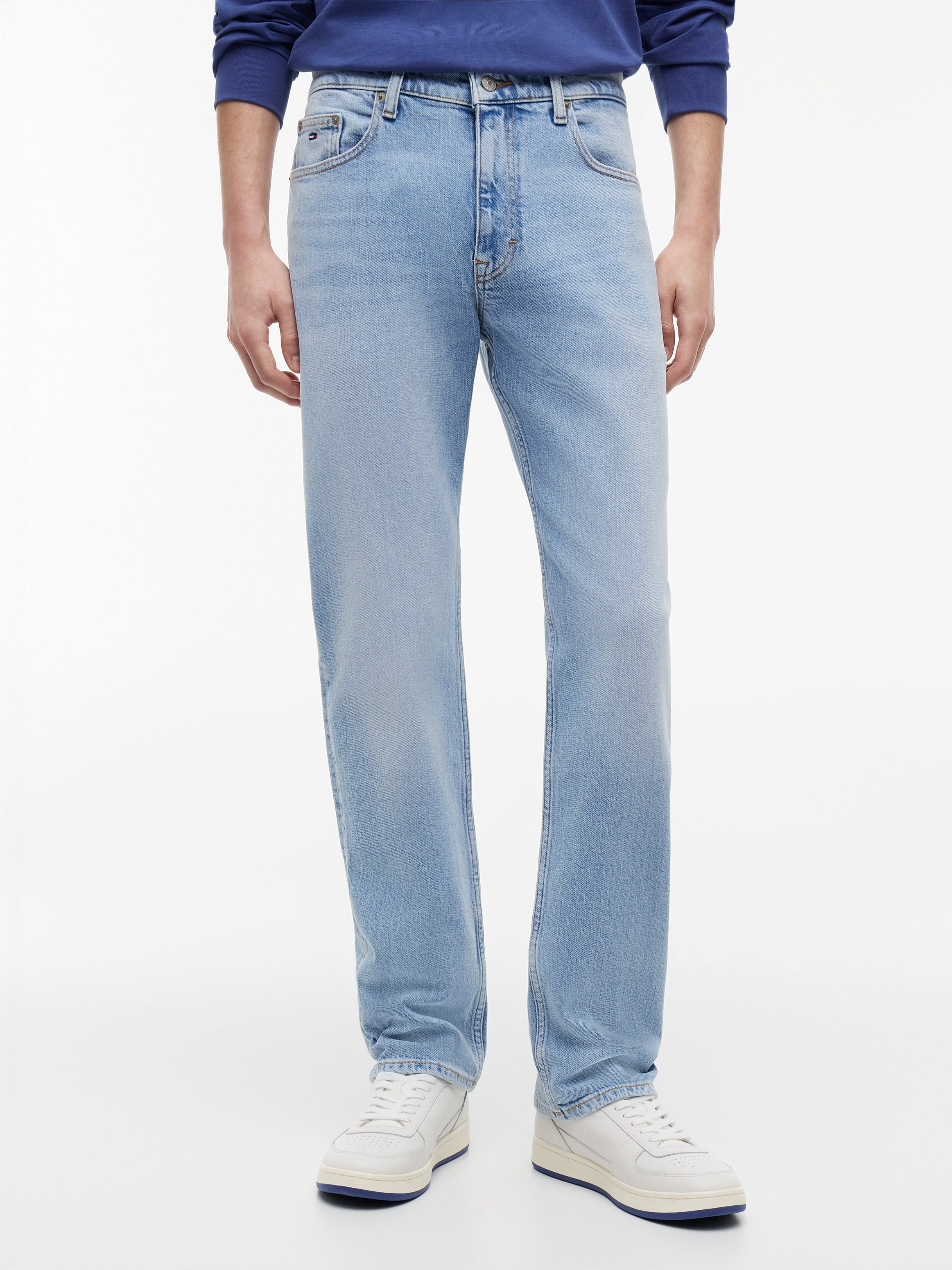 Tommy Jeans miesten farkut Ryan Slim STR BI0112 Co, sininen indigo