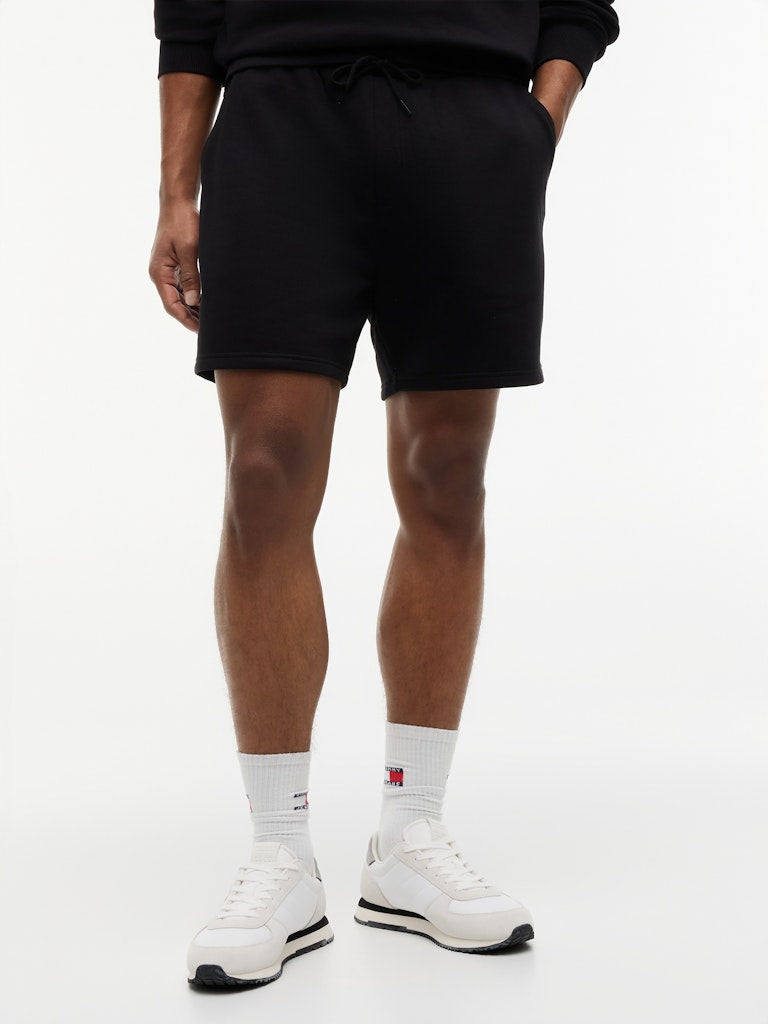Tommy Jeans miesten shortsit Flag Beach Short, musta