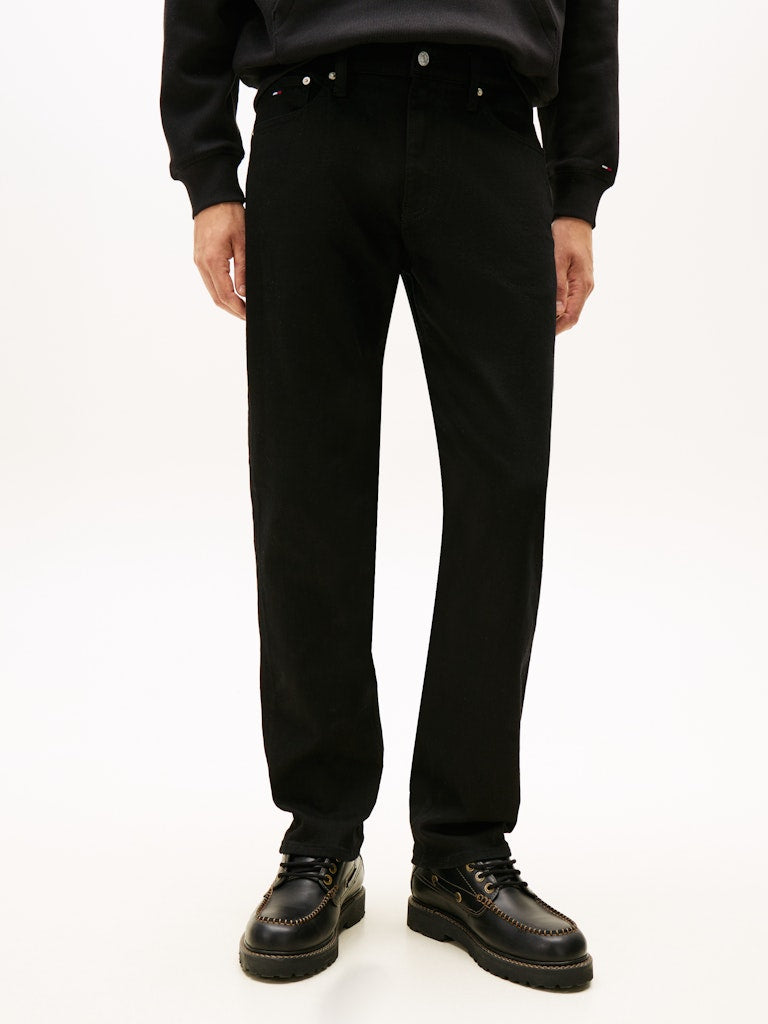Tommy Jeans miesten farkut RYAN SLIM STRAIGHT JEANS DI4187, musta