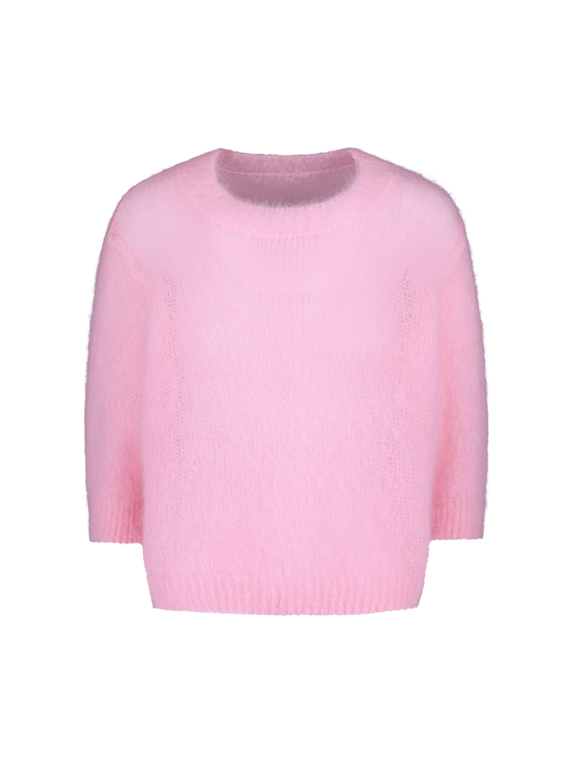 Sinnuu naisten neulepusero Bloom Mohairneule SS, pinkki