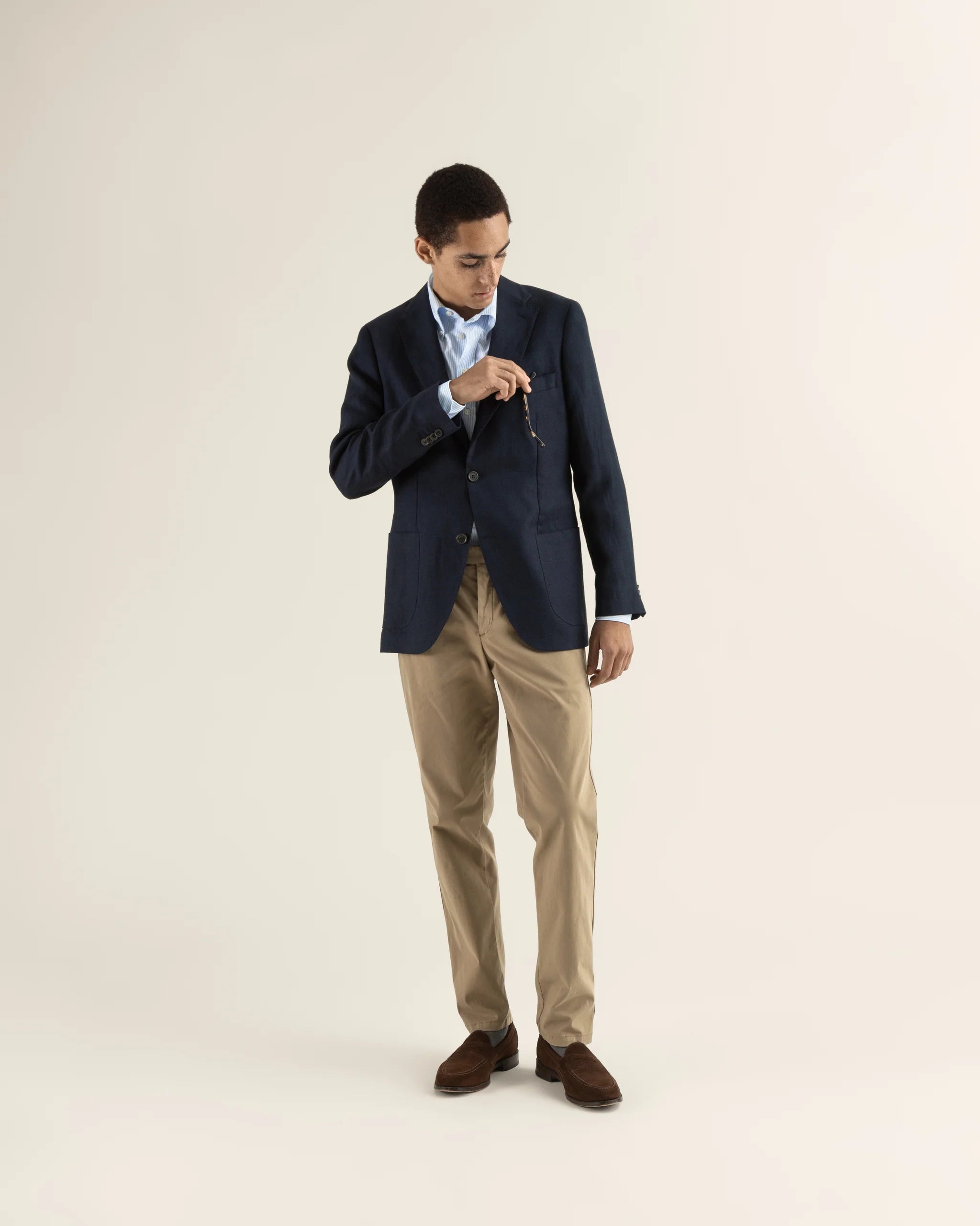 Turo miesten irtotakki Buffalo Half Lined, Navy