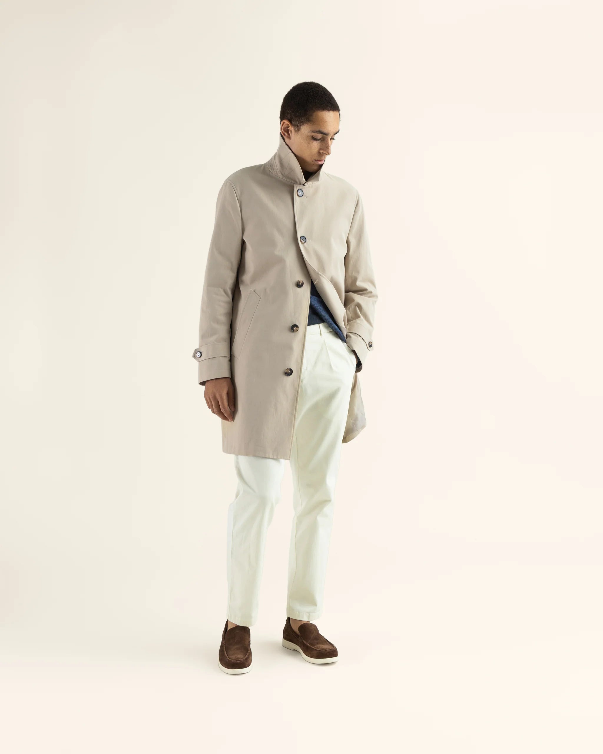 Turo miesten takki Tomar Car Coat, Beige
