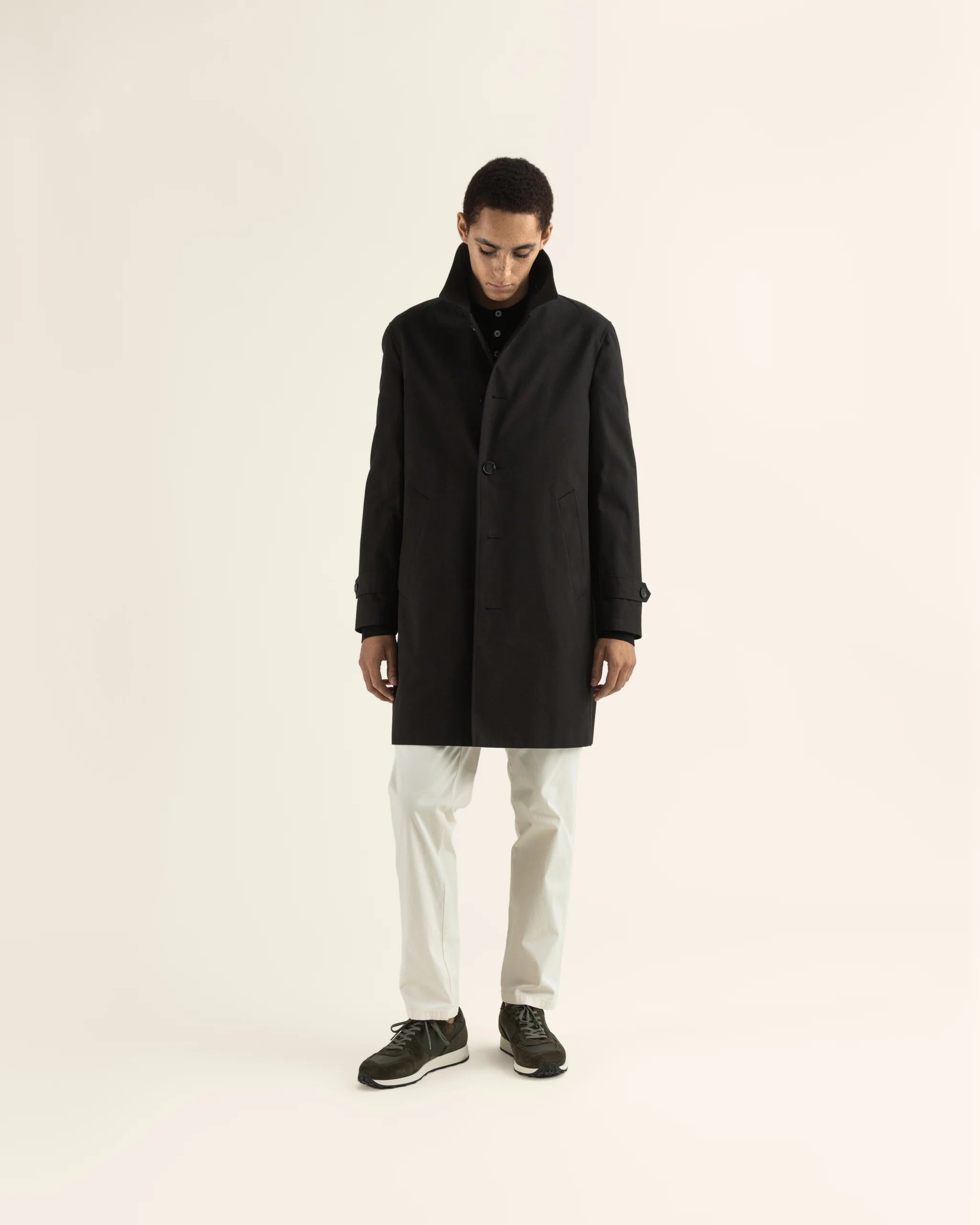 Turo miesten takki Tomar Car Coat, musta