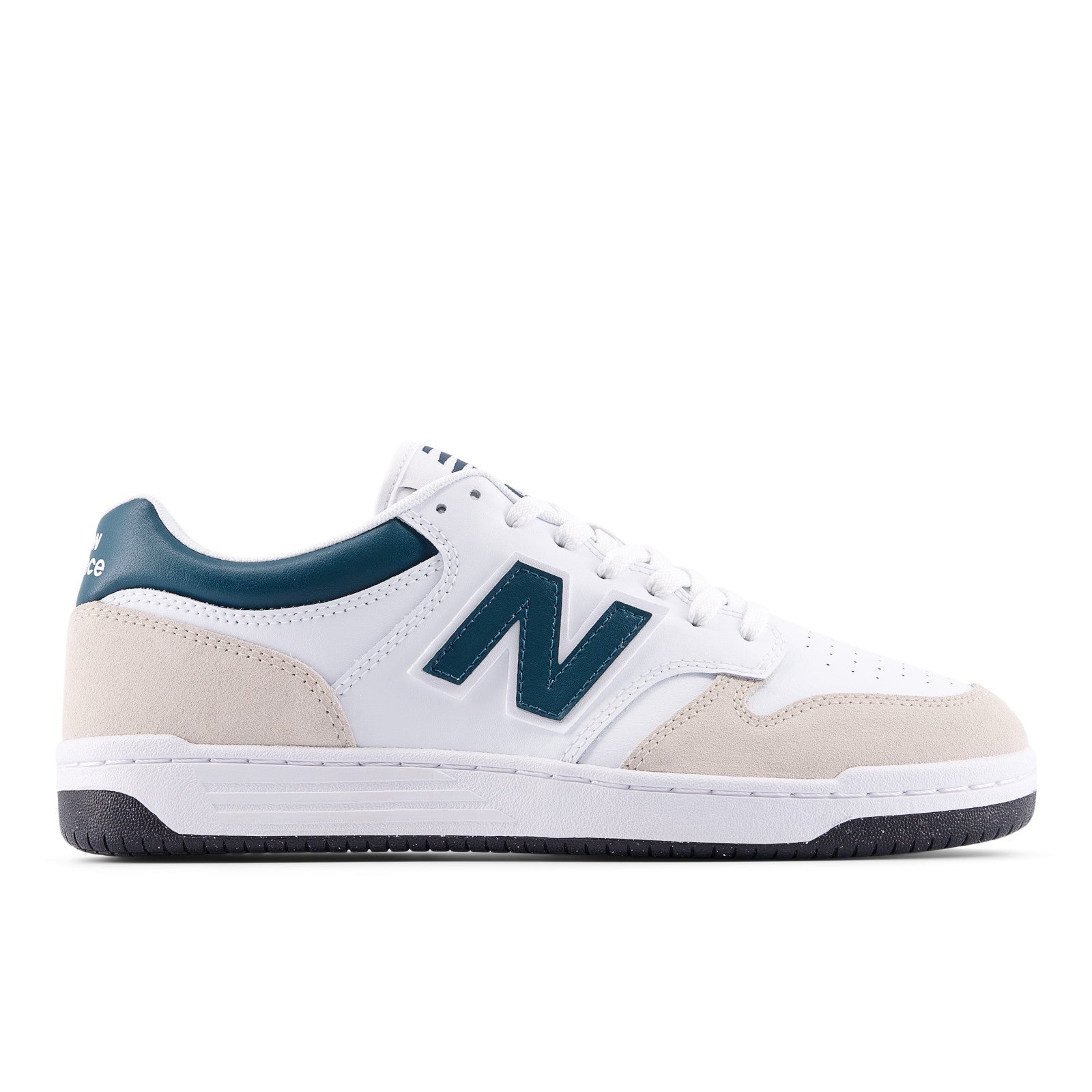 New Balance miesten tennarit 480 Sneaker WHT/Medusa Green, valkopohjainen kuosi