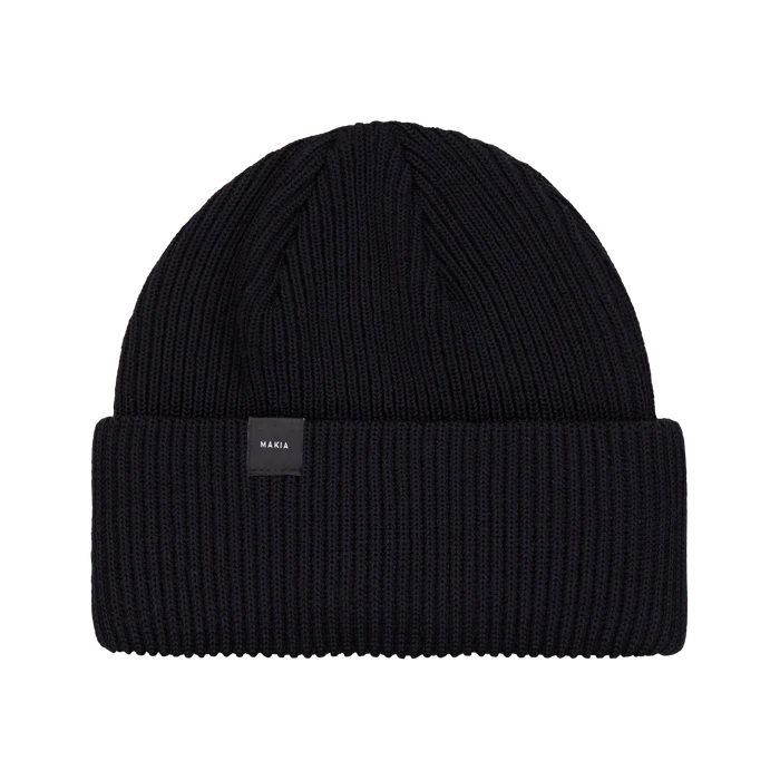 Makia pipi Merino Cap, musta