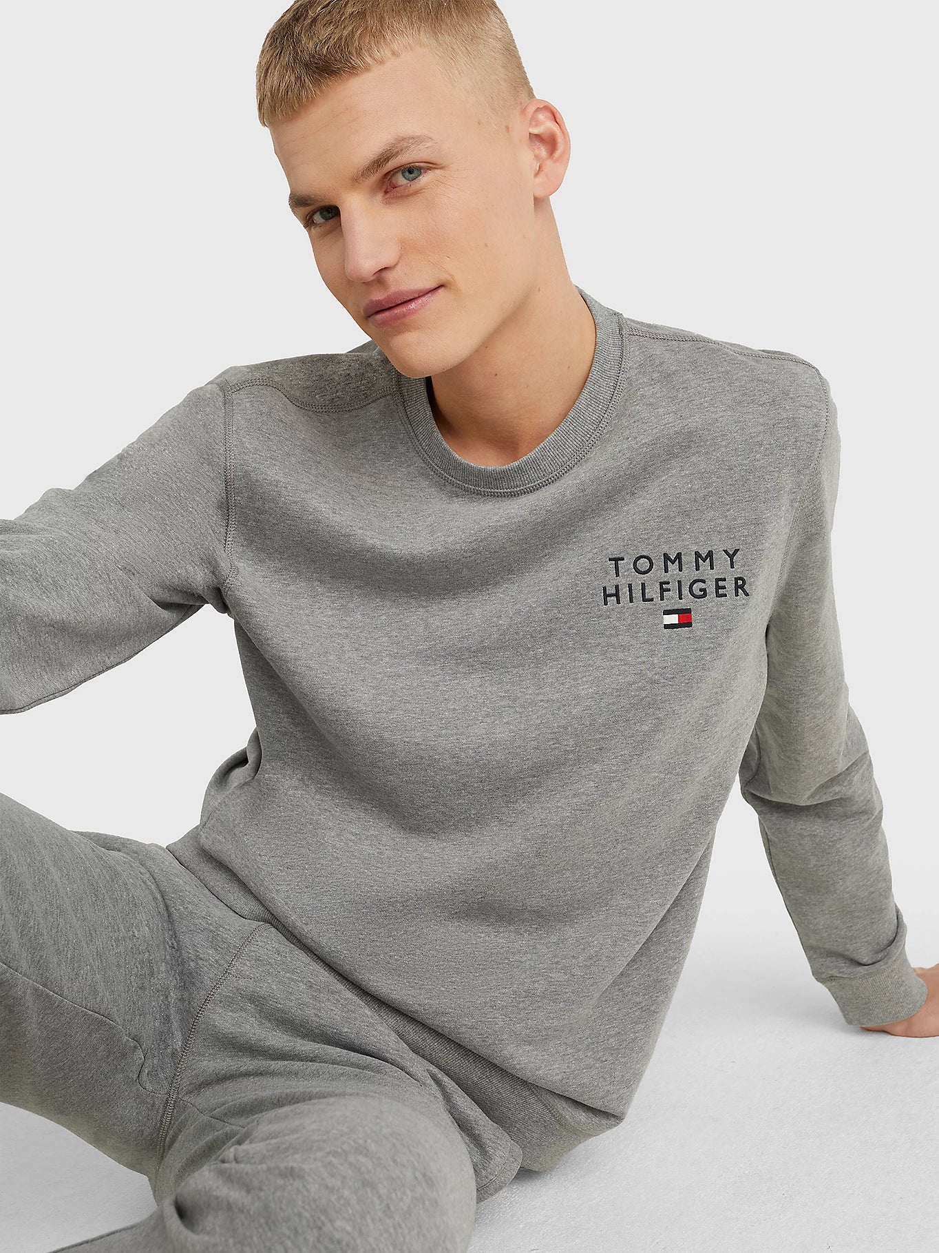 Tommy Hilfiger Miesten Collagepaita, K TRACK TOP HWK NOS KESKIHARMAA
