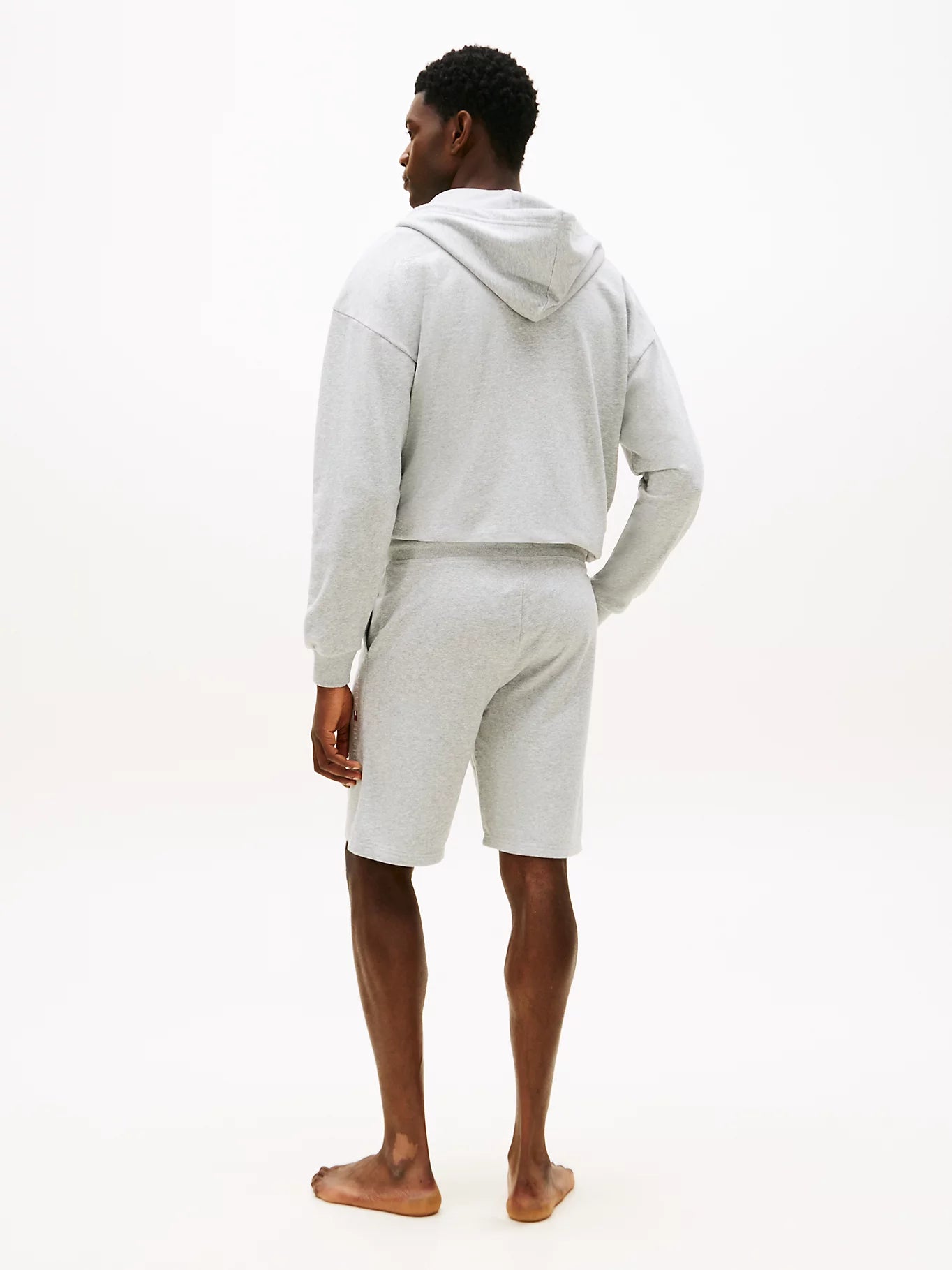 Tommy Hilfiger miesten collegeshortsit TH Track Shorts, harmaa