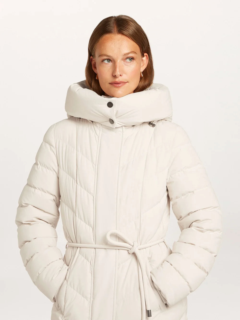 Beaumont naisten untuvatakki Valea Long Coat, kitti