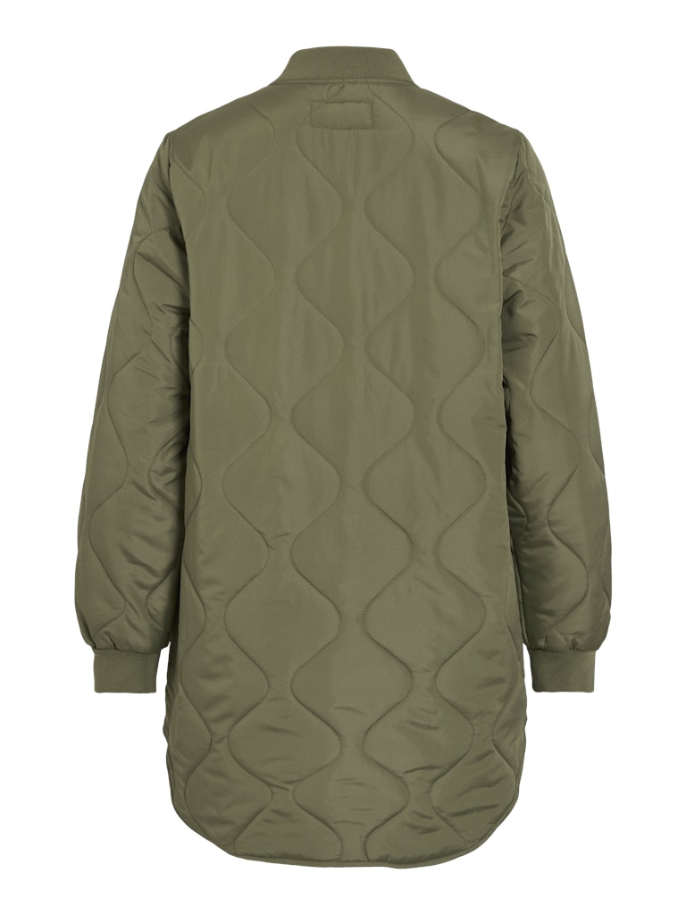 Vila naisten tikkitakki VITATE L/S QUILT JACKET - NOOS, Olivine