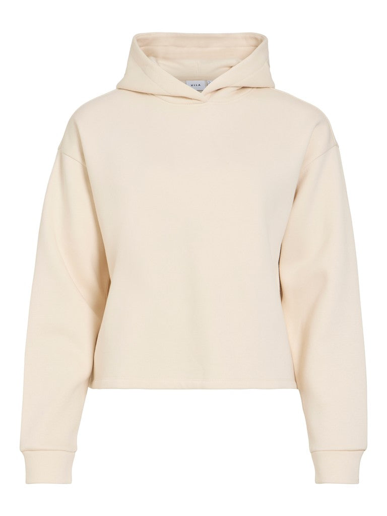 Vila naisten huppari Vihuris Short Hoodie, Birch