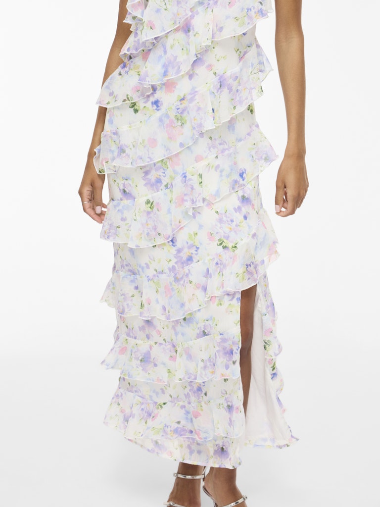 Vila mekko Viluna Strap Ankle Dress, Cloud Dancer Blue