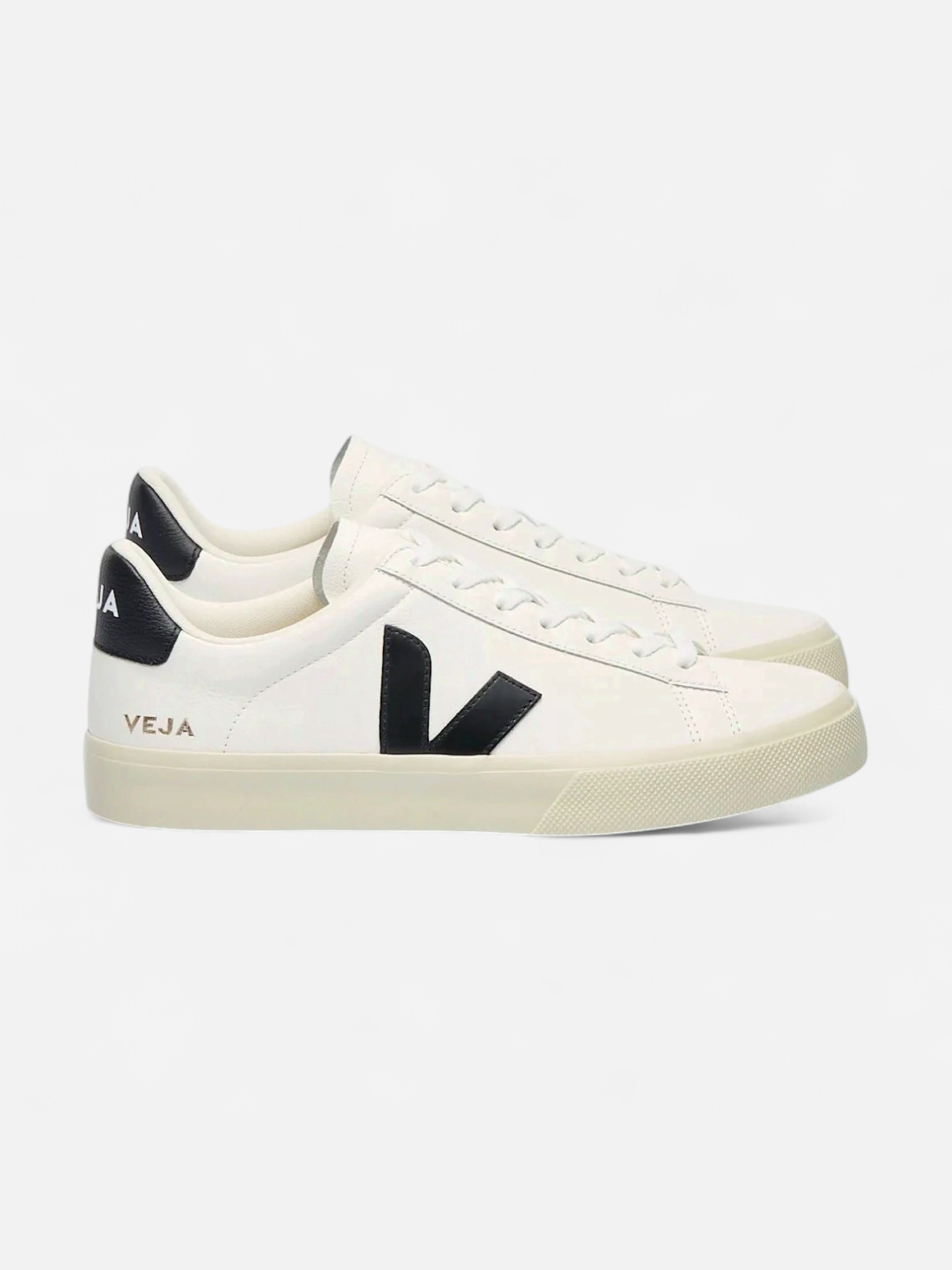 Veja miesten tennarit Campo Sneaker Extra White Black, valkoinen - Kekäle.fi