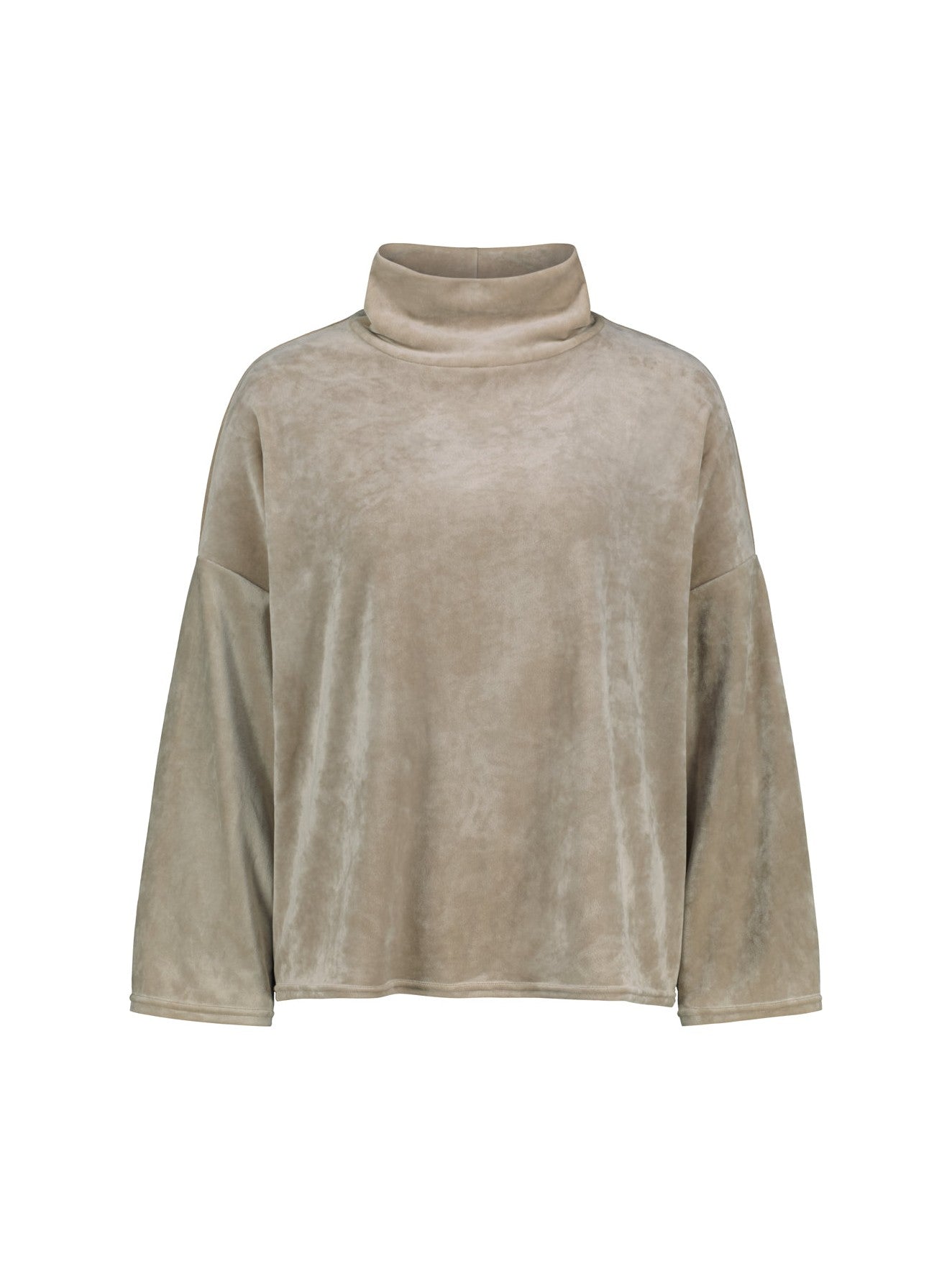 Sinnuu naisten paita Caya Velvet Sweater, vaalea beige