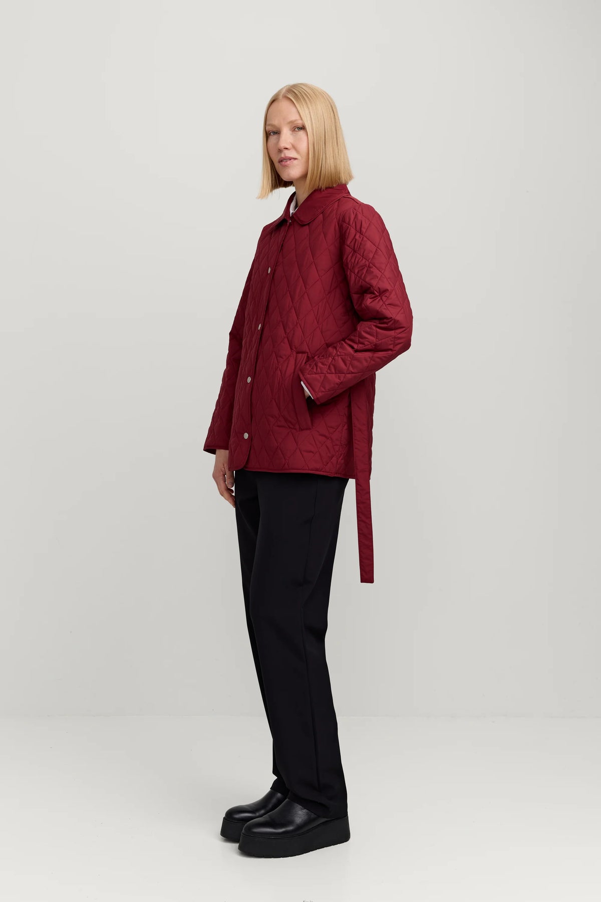 Makia naisten tikkitakki Alva takki, Dusky Red