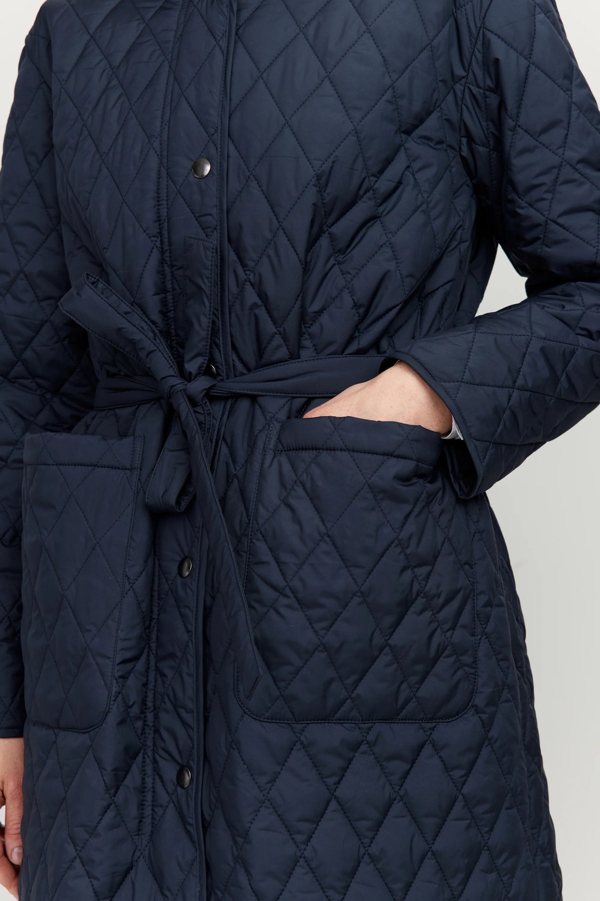 Makia naisten tikkitakki Milena Coat, tummansininen