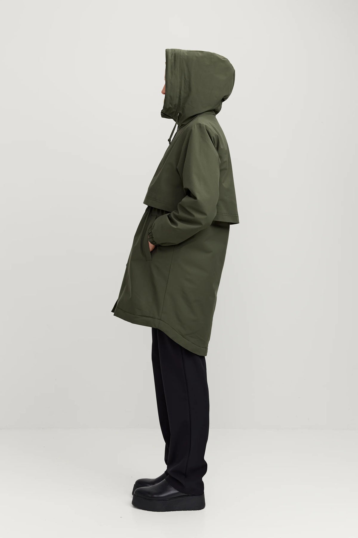 Makia naisten parkatakki Lauha Jacket, Forest Green