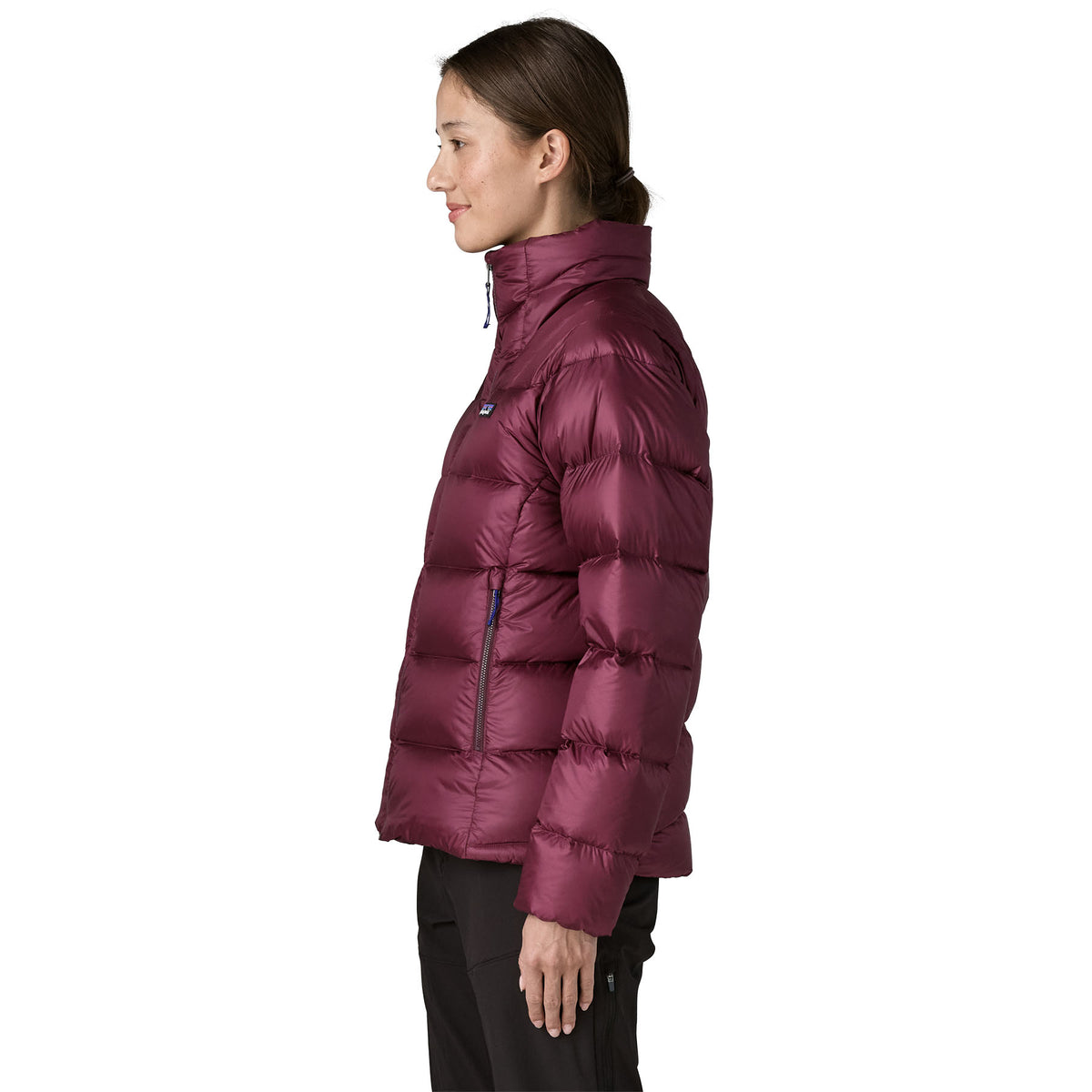 Patagonia naisten untuvatakki Fitz Roy Down Hoody, viininpunainen