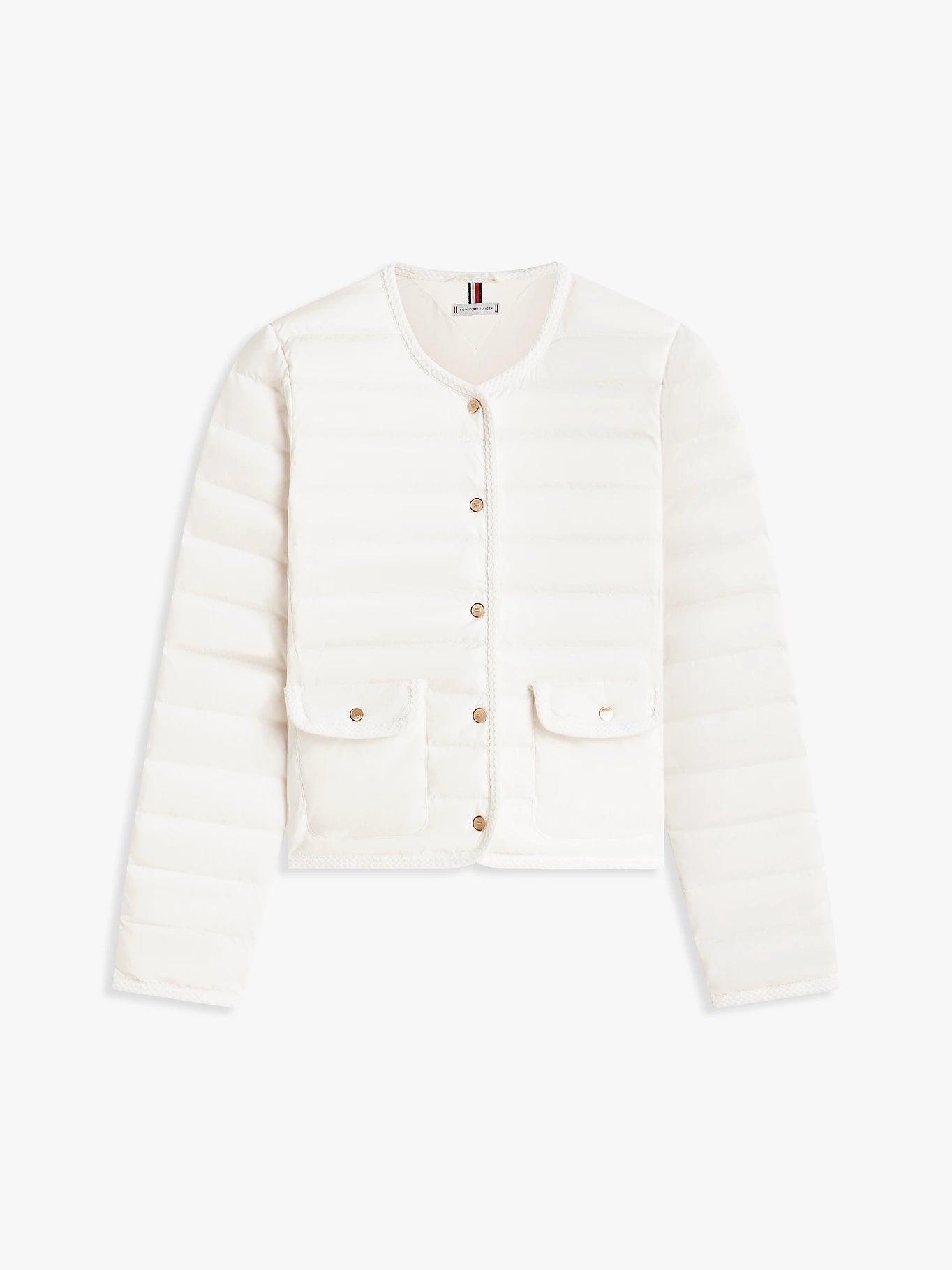 Tommy Hilfiger naisten takki Feminine LW Down Jacket, valkoinen