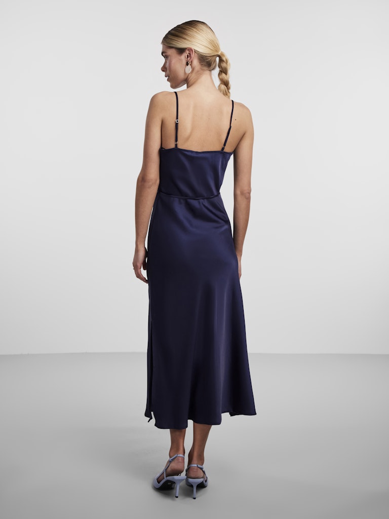 Y.A.S midimekko YASTHEA Strap Long Dress, Evening Blue