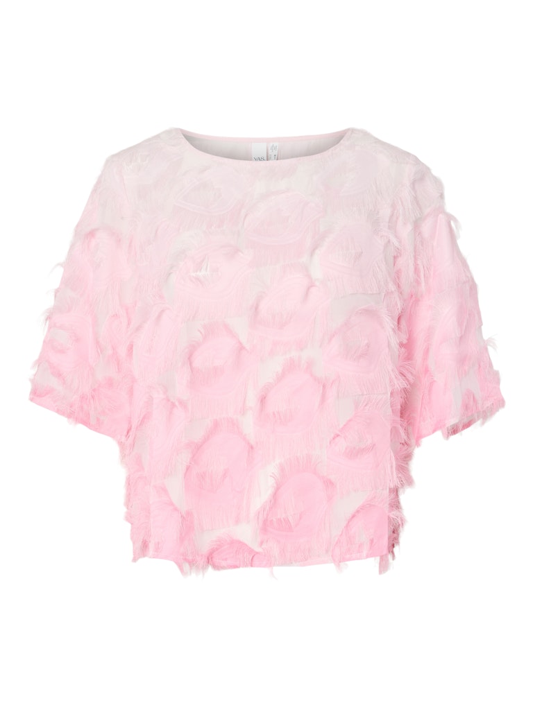 Y.A.S naisten pusero YASPanilla Ombre 2/4 Top, Pink Frosting W Ballarina