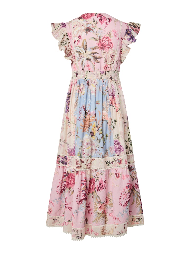 Y.A.S mekko YasMessa Cs Long Dress, Pristine W. Ballerina/Sky