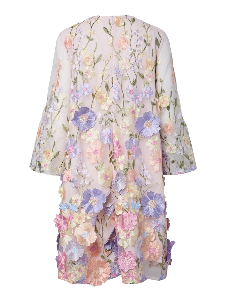 Y.A.S mekko YASFlowering 3/4 Dress, vaaleanpunainen kuosi