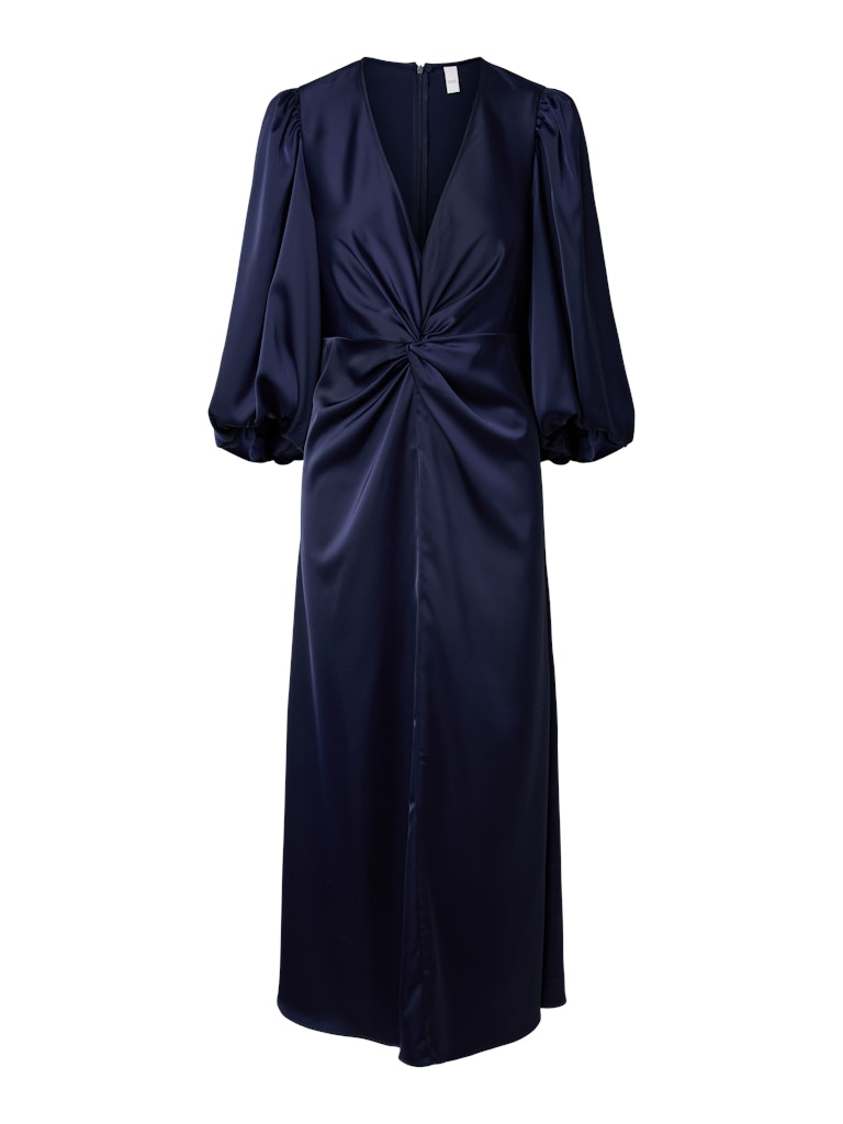 Y.A.S mekko YASThea LS Long Dress S. Noos, Evening Blue