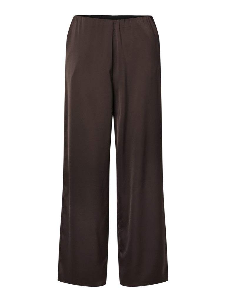 Y.A.S naisten housut Yaspella, Chocolate Brown