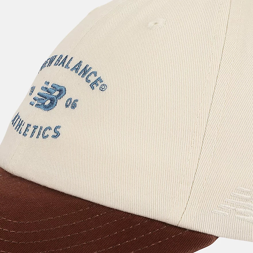 New Balance miesten lippis 6 Panel Athletics Hat, Linen