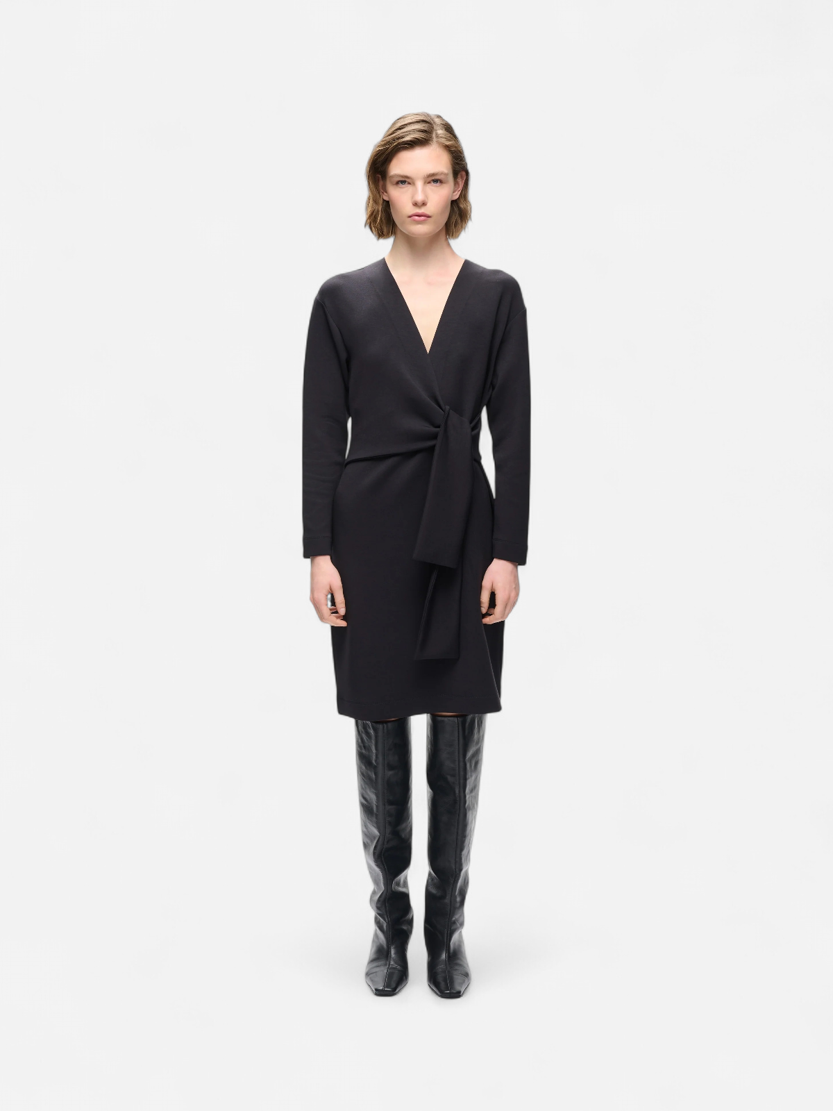 AGGIEIW VINCENT KNOT DRESS Black - Kekäle.fi