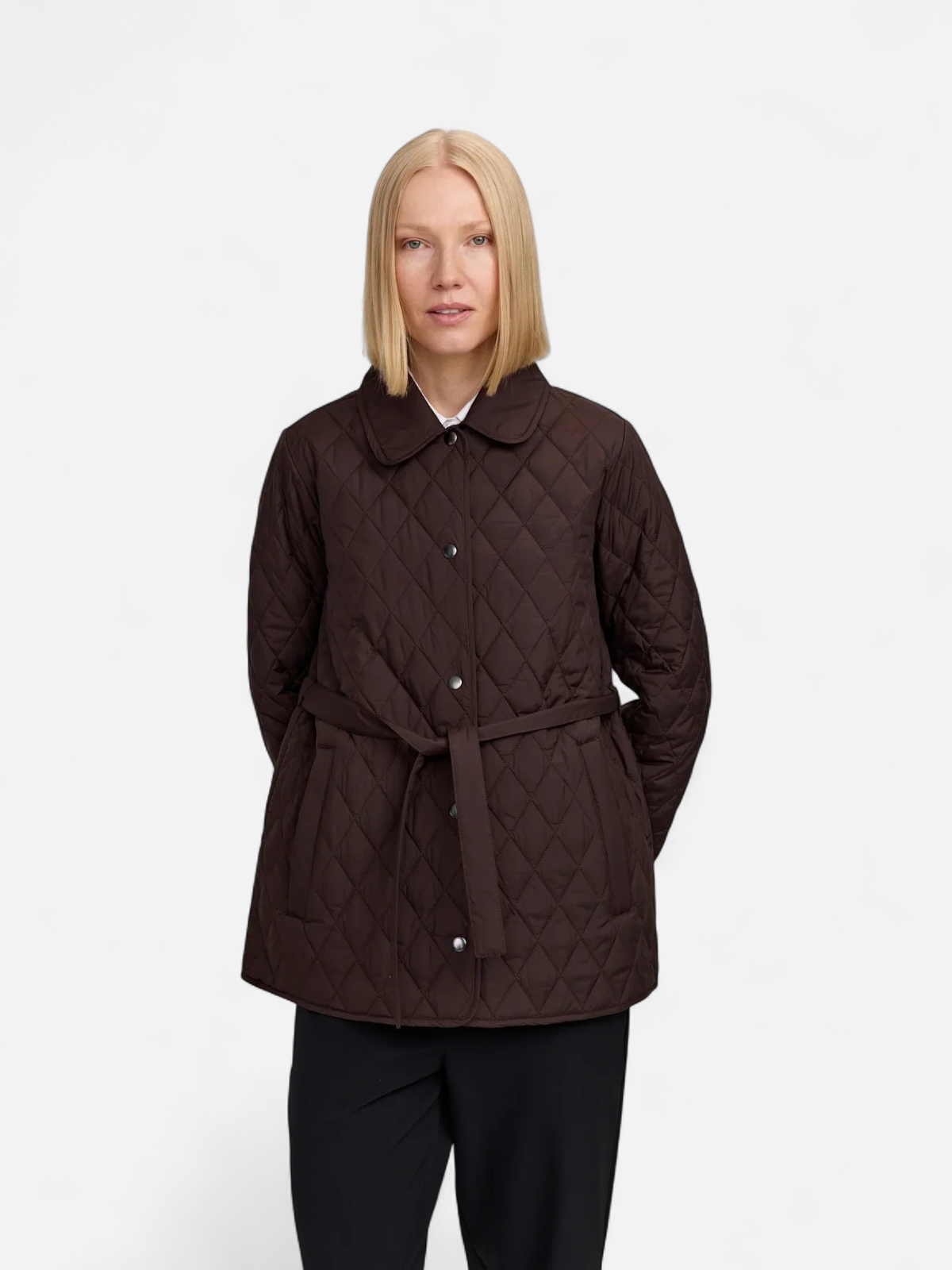 Makia naisten tikkitakki Alva Jacket, tummanruskea - Kekäle.fi