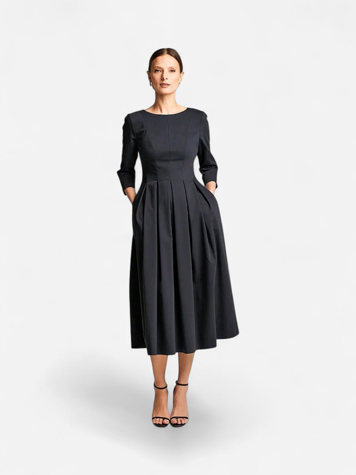 Andiata Naisten Mekko Julitta 3 Dress Musta - Kekäle.fi