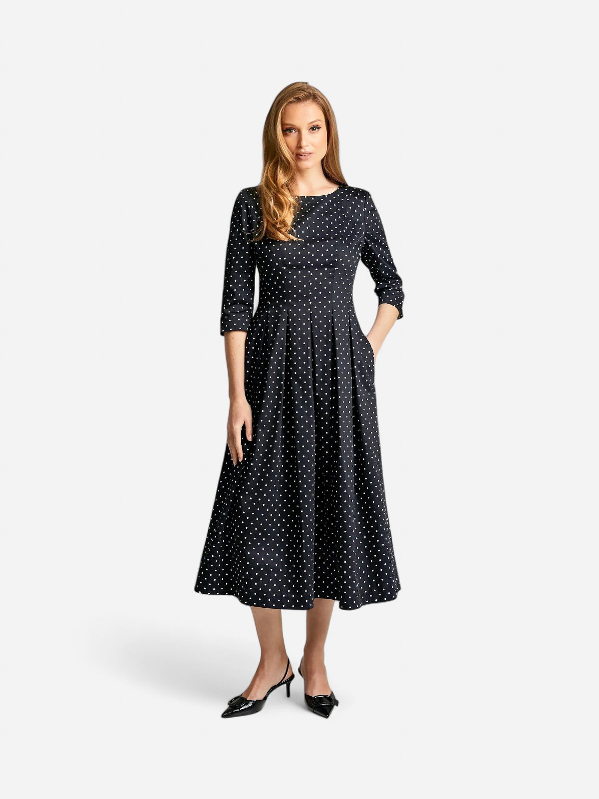 Andiata naisten mekko, JULITTA 3 DRESS Mustavalkoinen - Kekäle.fi