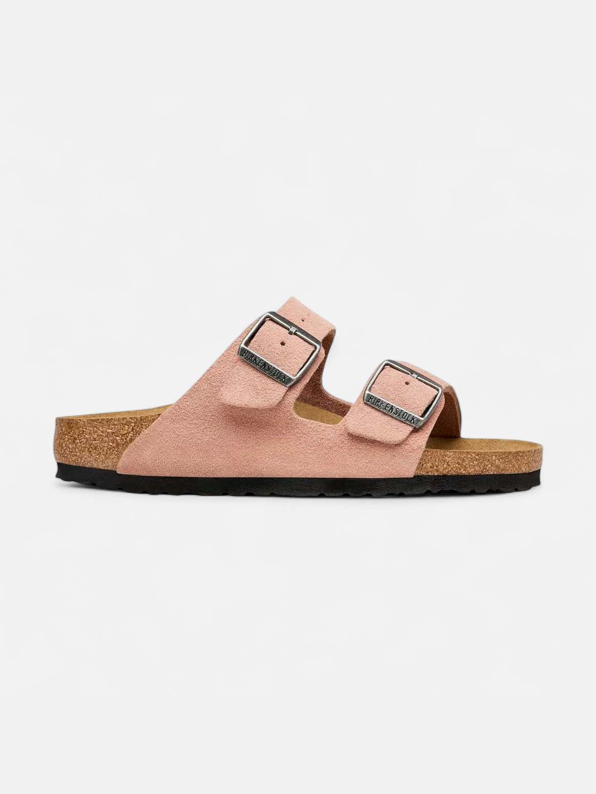 Birkenstock unisex Arizona Narrow Suede Leather, vaaleanpunainen - Kekäle.fi
