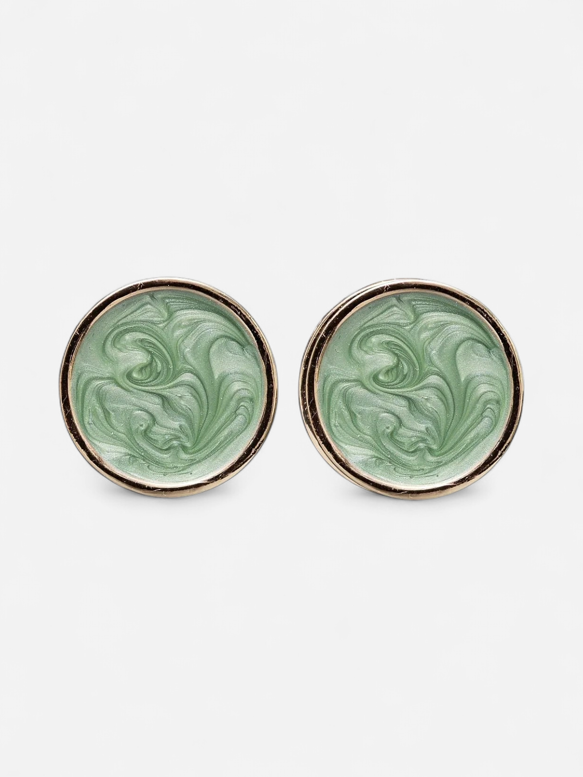 AVA EARRINGS VAALEANVIHREÄ - Kekäle.fi