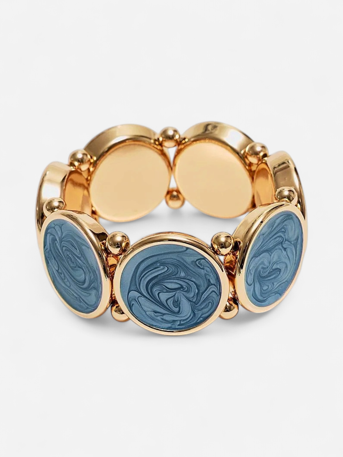 AVA ELASTIC BRACELET VAALEANSININEN - Kekäle.fi