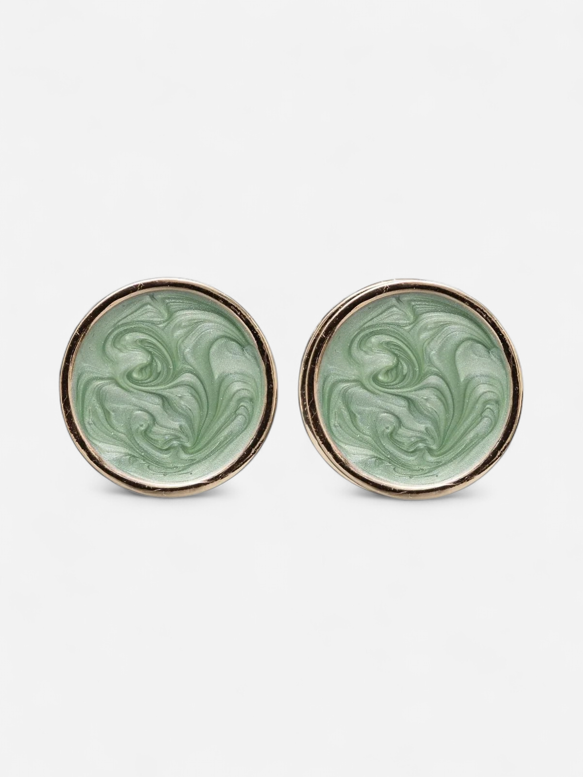 Bow 19 korvakorut Ava Pearl Earrings, vihreä - Kekäle.fi